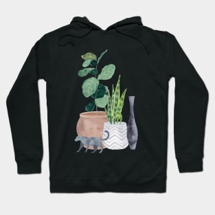 cat love Hoodie